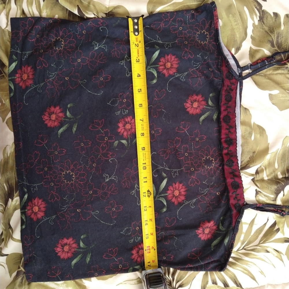 Floral y2k crop top women's M/L - Picture 4 of 4